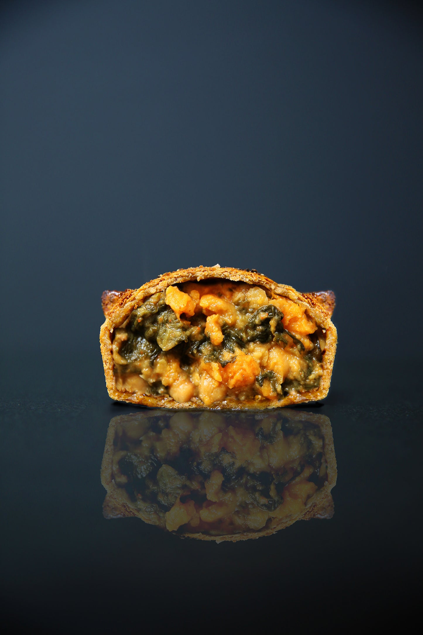 Scotty's Sweet Potato, Spinach and Chickpea Curry Pie